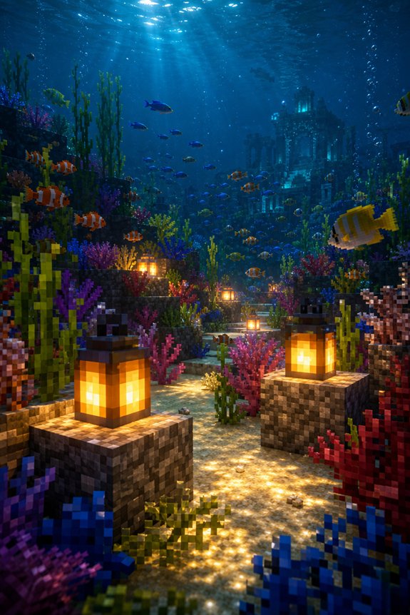 brighten with glass blocks
