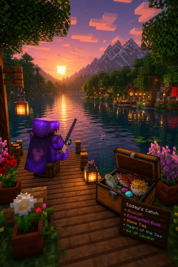 enhance xp with fishing