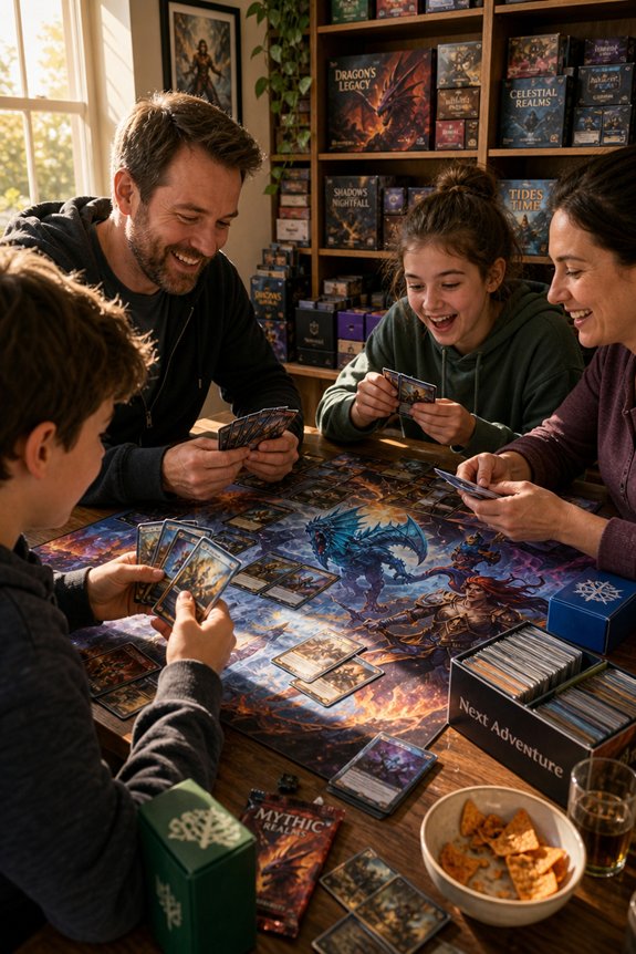 family friendly trading card games