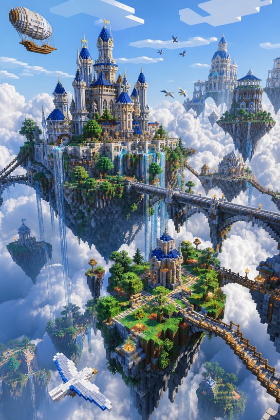 floating structures through illusions