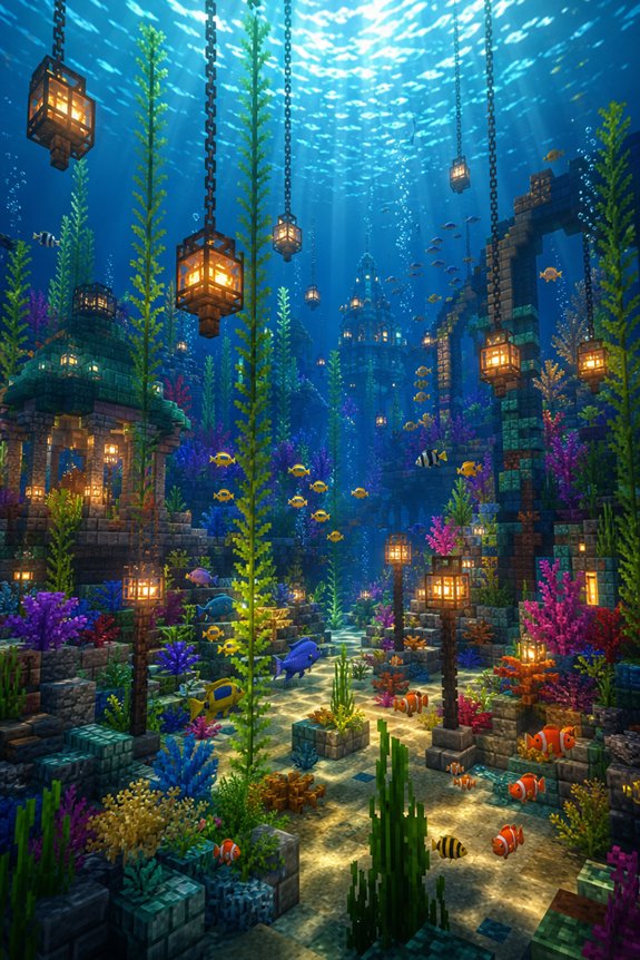 illuminated underwater build ideas