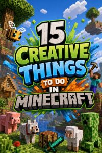 innovative minecraft activities list