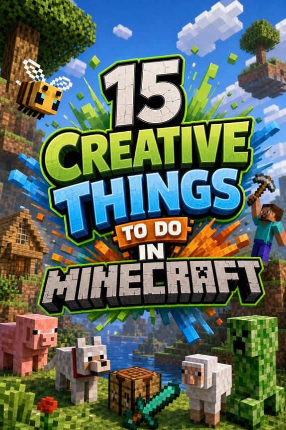 innovative minecraft activities list