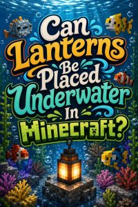 lanterns cannot go underwater